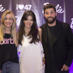 Melina Lezcano, Mich Kogan (47 Street) y Kevin Kogan (47 Street)