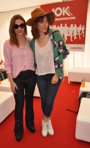 Celeste Cid y Paula Kohan.